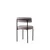 Hanah Home Set 2 trpezarijske stolice Crno-Sivi