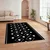 Conceptum Hypnose Tepih HM-CRP25-12, Pravougaoni, 140 x 220 cm, Crno-beli