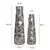 Livetastic Set Dekorativnih Vaz Silver, 2 Kos