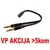 CCA-23535 ** Gembird 3.5mm Headphone Mic Audio Y Splitter Cable Female to 2x3.5mm Male adapter (113)