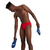 Speedo ECO END+ 7CM BRF AM, kopalke, rdeča 813449