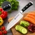 CS Kochsysteme Santoku nož 18 cm HERNE