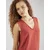 VERO MODA Top ALVA brusnica