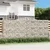 Gabionska košara s lukom 400x30x180/200 cm pocinčano željezo