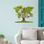 Wallity Zidna dekoracija Tree 2, 71x1x59 cm, Zelena