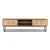 Hanah home TV Komoda Belinda 140 Crno-Hrast