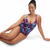 Speedo SPDSCU VNCK PRNT 1PC AF, kopalke ž.enodelne, večbarvno 80040231