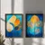 Wallity Slika TUN137, 2 dela, 70 x 50 x 3 cm