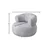 ATELIER DEL SOFA Fotelja Roma Grey