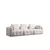 Atelier del Sofa Trosed Amaris, 290x100x65 cm, Beli