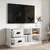 TV ormarić sjajni bijeli 102x35,5x47,5 cm konstruirano drvo