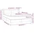 Vidaxl Box spring postelja z vzmetnico temno modra 140x190cm žamet