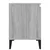 TV ormarić s metalnim nogama boja hrasta sonome 103,5x35x50 cm