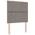 vidaXL vidaXL Box Spring postelja s prejemo Taupe 90x200 cm Tkanina, (22051188)