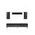 Hanah Home TV komoda Ilay, antracit / srebrna