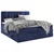 Esposa BOXSPRING POSTELJA 180 cm x 200 cm , tekstil modra