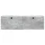 TV ormar za zid Betonska siva 98 x 31 x 30 cm Konstruirano drvo