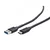 slomart USB Type-C kabel AM 3.0 1m, črn
