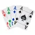 Poker karte Copag 4 Colour Deck Jumbo Index Red
