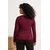 Trendyol Curve Ženska bluza Tbbaw26Af00068, Bordo