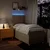 vidaXL vidaXL Box spring postelja z vzmetnico krem 90x190 cm blago, (21291335)