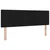 vidaXL Postelja boxspring z vzmetnico Črna 140 x 200 cm Blago