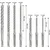 Bosch Set hamer burgija Pro SDS plus-5X 2608707246 za udarne bušilice, 7 komada