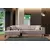 Atelier del Sofa Ugaona garnitura Horizon 85x43x207cm Svetlobraon