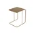 Hanah Home Klub sto Shb-011-A,47x46x57 cm, Zlatne boje