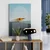 Slika mavrica s poletnim ozadjem Mid-Century - 60x90