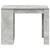 Radni stol s ladicom i policom beton sivi 102x62x77,5 cm