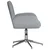 Okretne radne stolice 2 kom. 54 x 58 x 90 cm Svjetlosiva