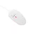 Natec optična miška RUFF 2/1 000 DPI/Office/Optical/Wireless USB/White