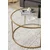 Hanah Home Klub sto Berlin 15x45x15cm Zlatni