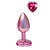 Dream Toys Gleaming Love Plug Matte Pink Small
