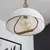 Podesivi luster RAMONA 1xE27/60W/230V braon/bela/hrast