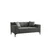 ATELIER DEL SOFA 2-Seat Sofa dvosed New Petra 2 Green