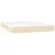 vidaXL vidaXL Box spring postelja z vzmetnico krem 140x190 cm blago, (20896605)