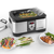 KLARSTEIN lonac za sporo kuhanje Tastemaker Sous-vide Garer 10028297 srebrni