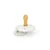 Elodie binky bloom vanilla white cucla od prirodne gume