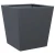 vidaXL Vrtno korito antracit 40x40x40 cm jeklo