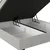 Box Krevet Maya C 180/200 cm , svetlosiva