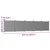 Vidaxl Ograjni panel siv 872x186 WPC