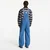 Jeans Dickies Loose Denim Bib Classic Blue S