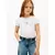TOMMY HILFIGER Majica  mornarska / rdeča / transparentna / bela
