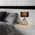 Opviq Stona lampa Diamond-S-705, 25x25x43 cm, IP20, Crna