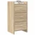 Kreveta Hrast sonoma 40 x 36 x 80 cm Konstruirano drvo