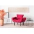 Atelier del Sofa Fotelja Nitta 95x85x70cm Bordo