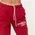GymBeam Women‘s Varsity Joggers Red
