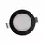 LED kupatilska ugradna svetiljka LED/7W/230V 4000K crna IP44